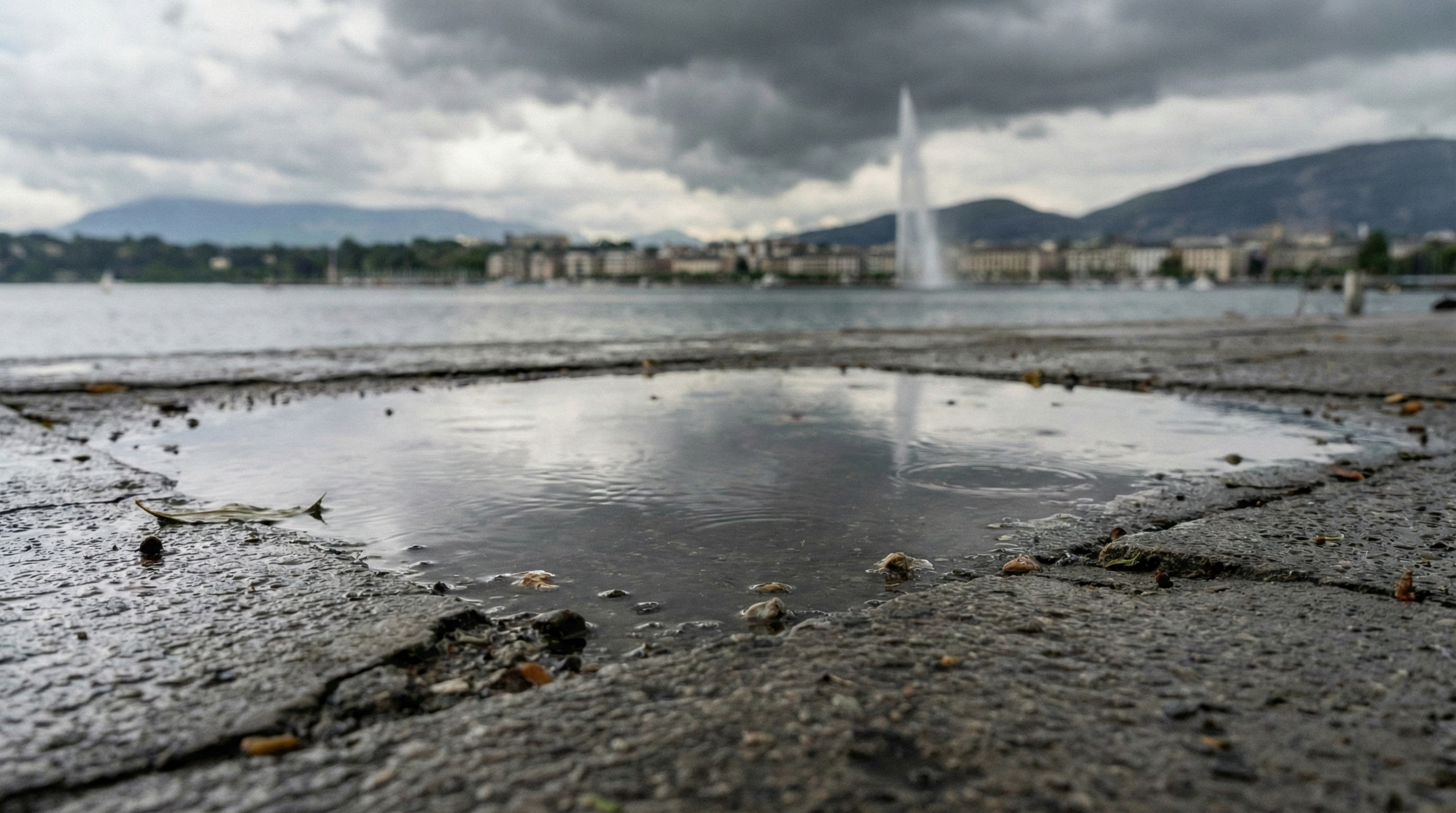 il a plu un peu mais ça va